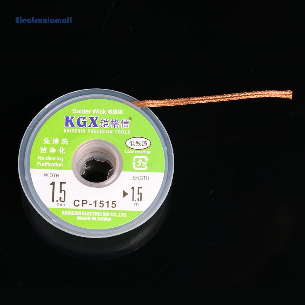 1.5m Length Desoldering Braid Solder Remover Wick Wire BGA Repair Tool꒪NICE