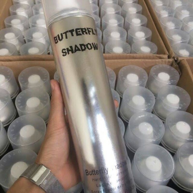 GÔM XỊT TẠO KIỂU TÓC  BUTTERFLY SHADOW 600ml