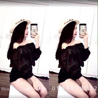 🍭Áo bẹt vai bèo 🍭