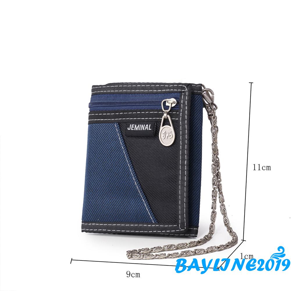 Ví Ngắn Gập Làm Quà Tặng Sinh Nhật/Thể Thao Cho Nam