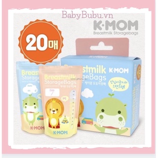 Túi trữ sữa K mom Hàn Quốc, túi đựng sữa