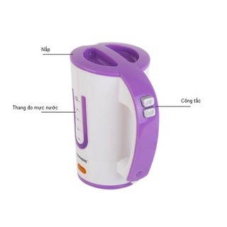 Ấm siêu tốc du lịch TIROSS 0.5 lít TS1360
