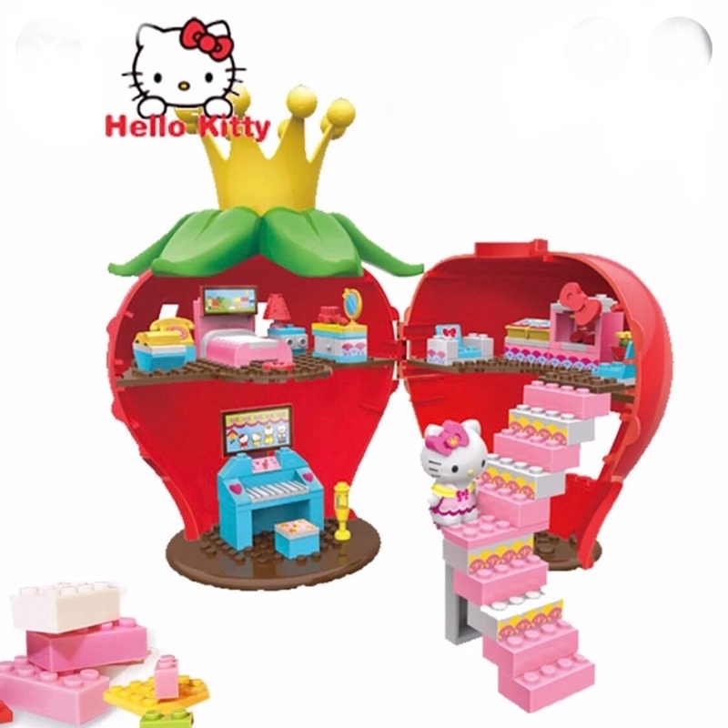 Đồ chơi HELLO KITTY STRAWBERRY CASTLE