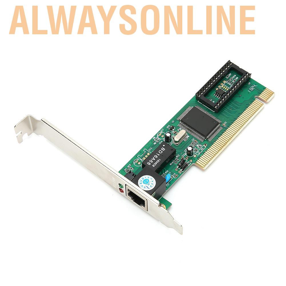 Card Mạng Weonline Pci Ethernet 10 / 100 Nt45 100m 8139d Cho Win95 / 98 / Nt4 / 2000 / Xp