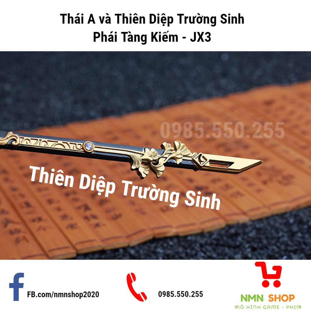 Mô hình Thái A và Thiên Diệp Trường Sinh - phái Tàng Kiếm - JX3