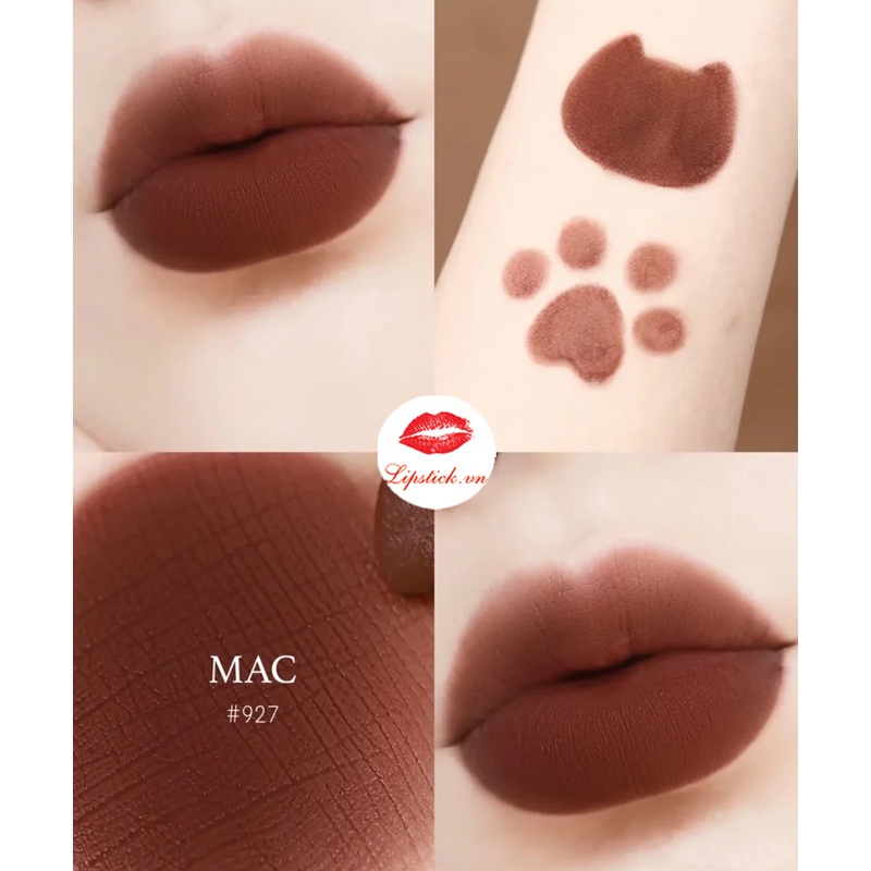 Son MAC Chính Hãng, Matte, Rettro Matte, Powder Kiss full size 3g tặng kèm fullbox