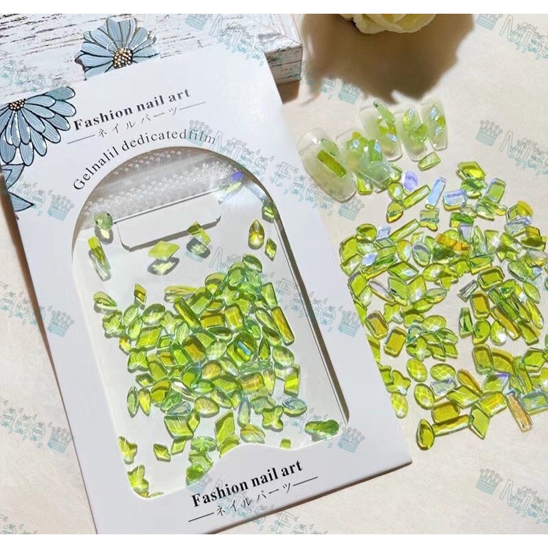 đá thạch chân bằng mix 100 viên