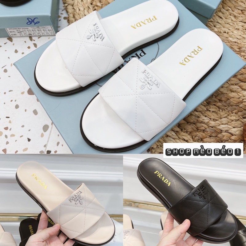 Dép prd quai ngang trần chỉ fullbox