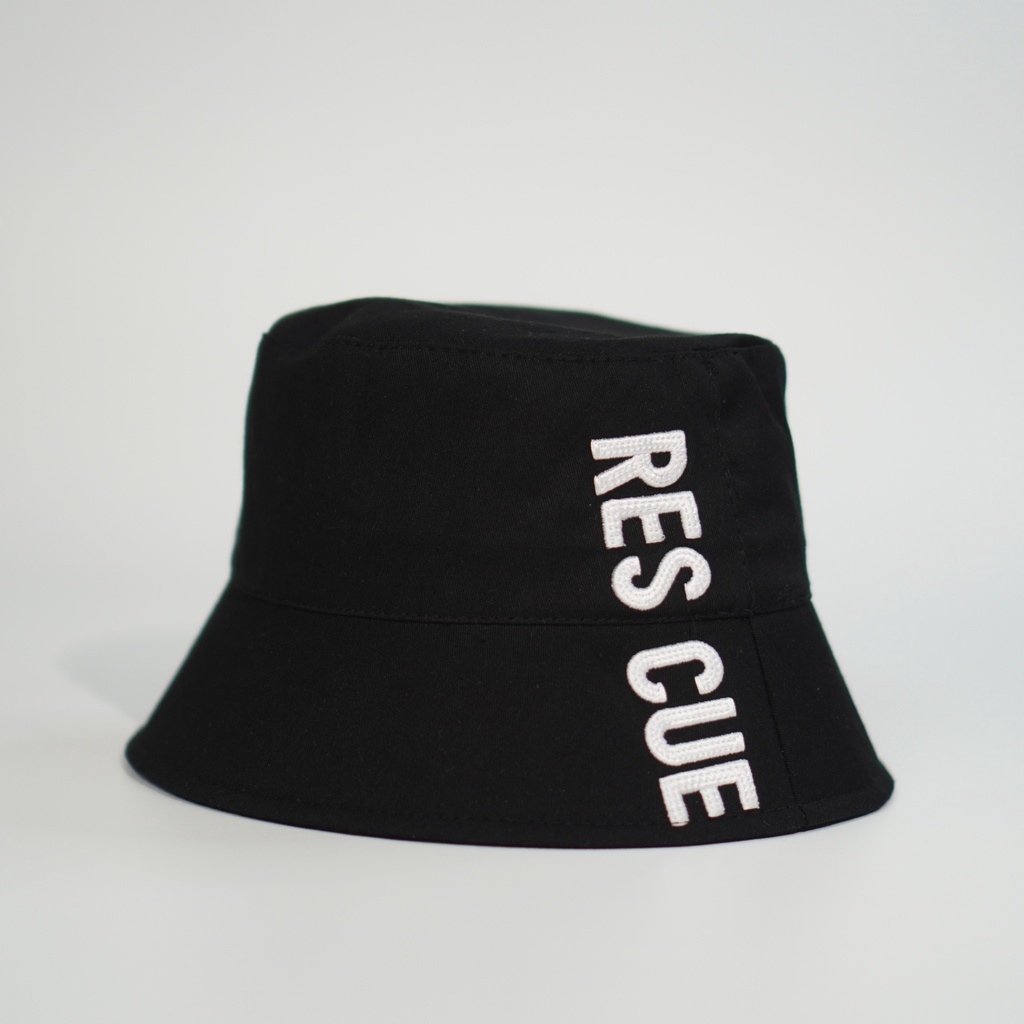 (Hàng VNXK) Nón thời trang, mũ Bucket vành Cụp RESCUE vải Kaki đẹp chuẩn thời trang (Ảnh thật)