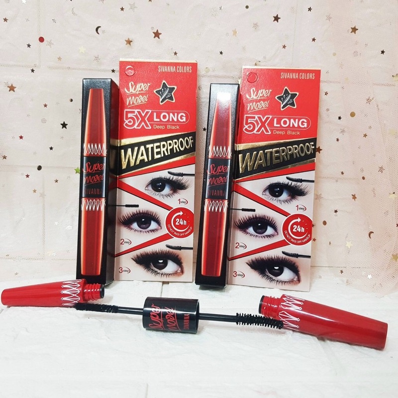 Mascara 2 Đầu Sivanna Super Model 5X Long Thái Lan