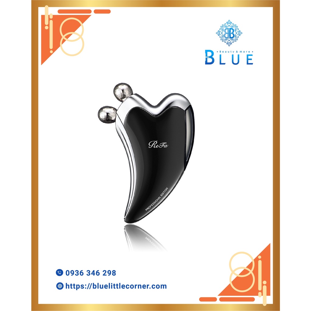 Thiết bị massage nâng cơ, thon gọn mặt Refa Caxa Black