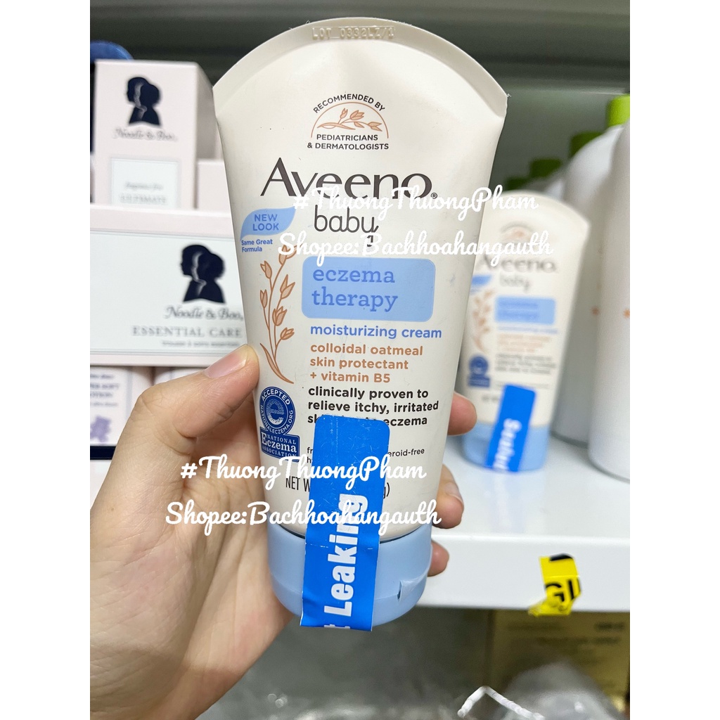 [ Hàng Mỹ ] Kem chàm Aveeno eczema dành cho trẻ sơ sinh và trẻ nhỏ