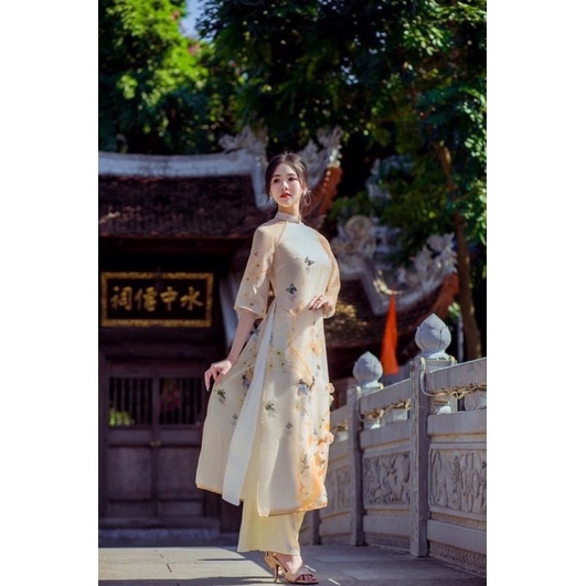 ÁO DÀI THIẾT KẾ CAO CẤP MỚI 2022 AD012V99