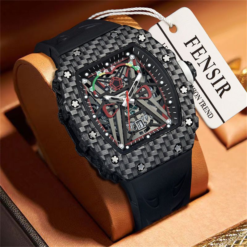 Richard FS Đồng Hồ Đeo Tay Thời Trang Phong Cách hip hop