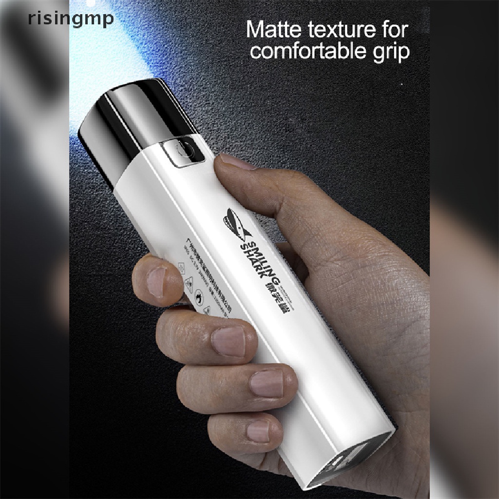 Đèn Pin Sạc USB Chống Thấm Nước Thiết Kế Nhỏ Gọn Tiện Dụng ♨Trên đó