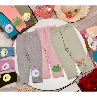Combo 5 quần legging hình thú chất len tăm đẹp