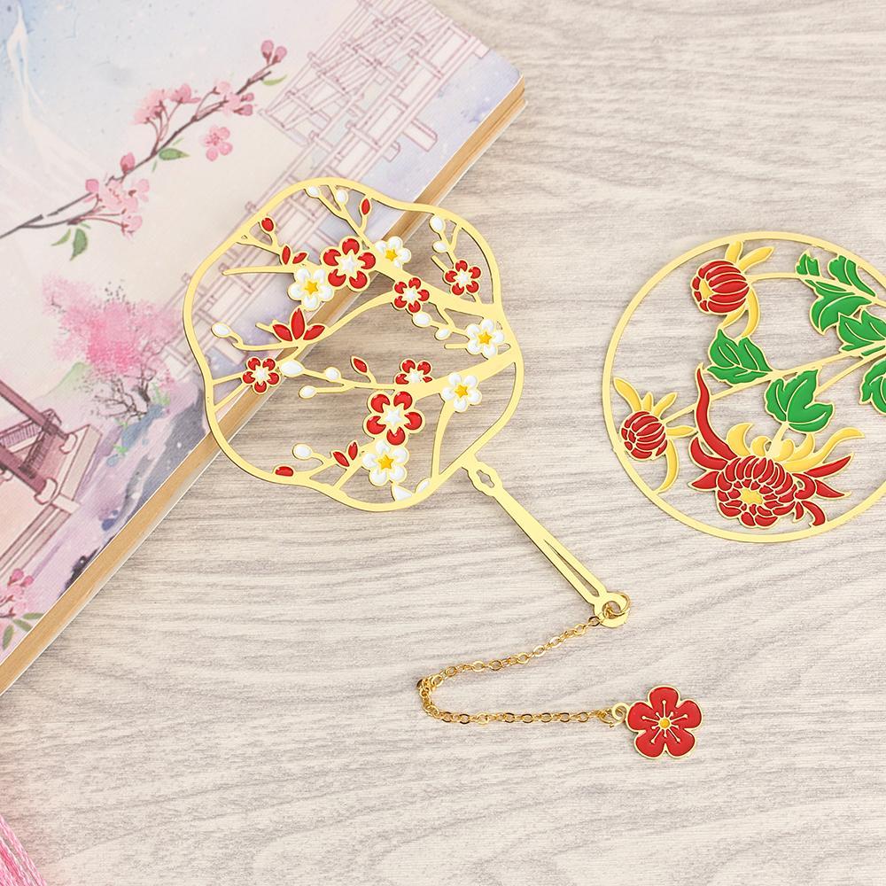 Thẻ Đánh Dấu Sách Bằng Đồng Thau Màu Cầu Vồng