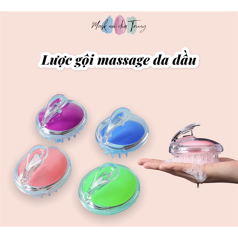 Lược Gội Đầu, Lược Massage Da Đầu