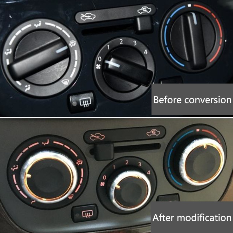Set 3 công tắc điều khiển máy điều hòa cho xe hơi Nissan Tida NV200 Livina Geniss&lt;br&gt;