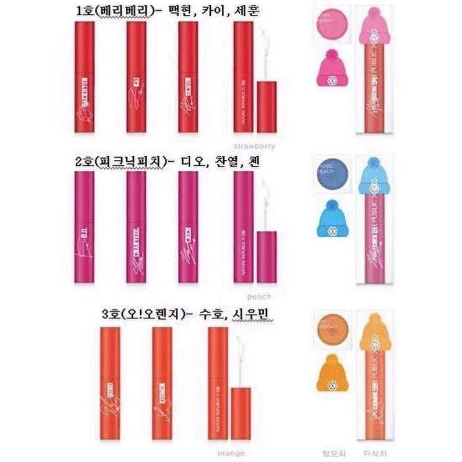 {Nature Republic - Có sẵn} EXO edition water tint ~ Christmas 2019 ( Chia thành viên) | BigBuy360 - bigbuy360.vn