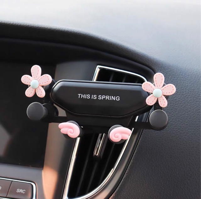 Giá đỡ điện thoại xe hơi kèm tinh dầu thơm trang trí cửa gió xe hơi trang trí ô tô phụ kiện xe hơi cao cấp | BigBuy360 - bigbuy360.vn