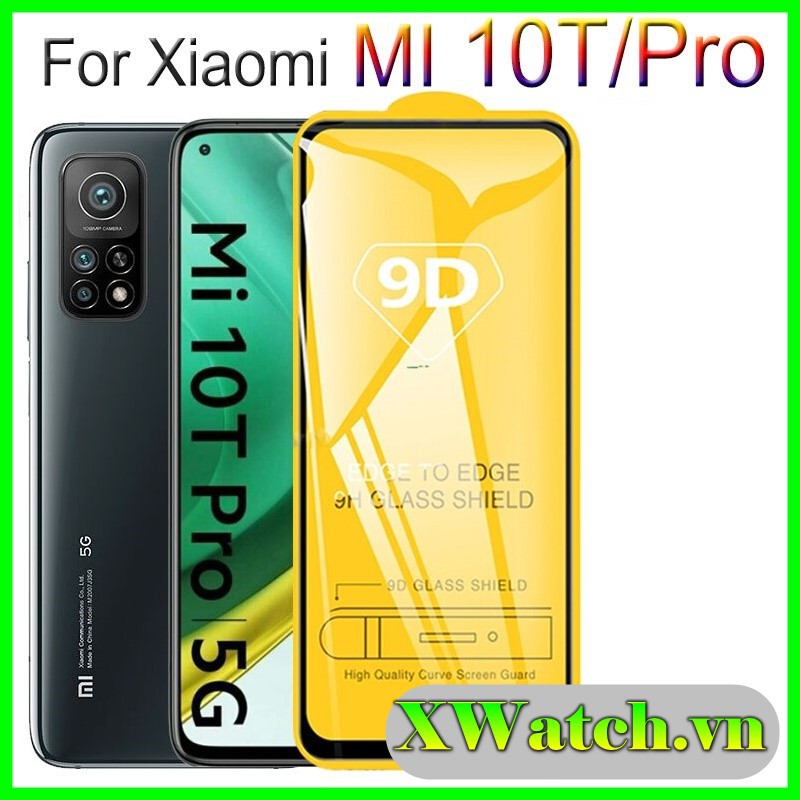 Cường Lực Xiaomi Mi10 T / Mi 10T Pro / K30S Redmi 10 Note 10 10s 10 pro 4g 5g .. Full Màn Full Keo thế hệ mới