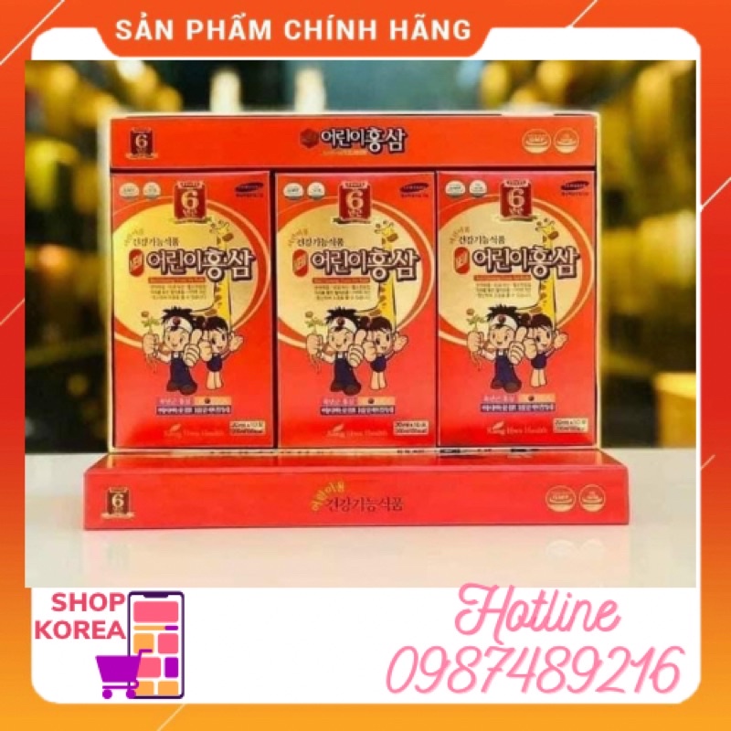 [DATE MỚI] Hồng Sâm Baby Hươu Cao Cổ Kanghwa Hàn Quốc