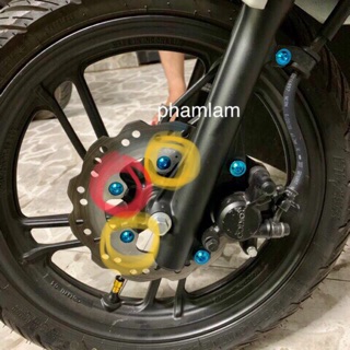 Ốc đĩa vario/ click 6li20 dù mỏng gr5 GIÁ 1 Con