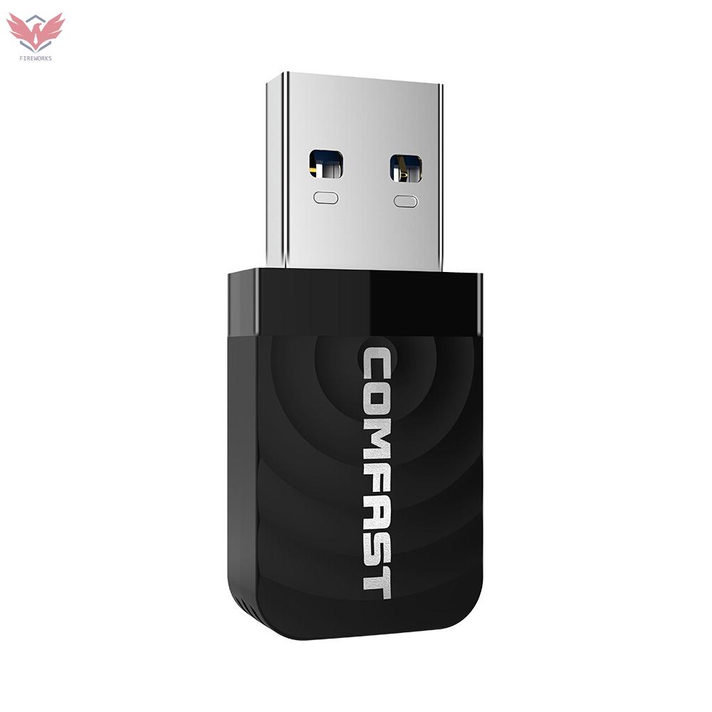 COMFAST Usb Wifi Dongle Cf-812Ac Ac 1300mbps 2.4g 5.8ghz