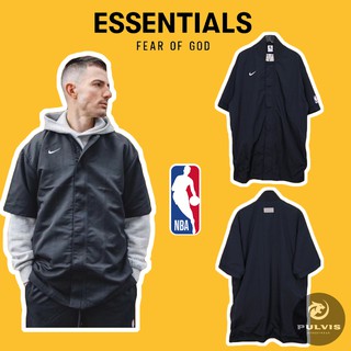 ⚡️[Mirror Quality] - Áo khoác FOG Fear of God NBA warm up top jacket Black, áo khoác Nke Fear of God warm u