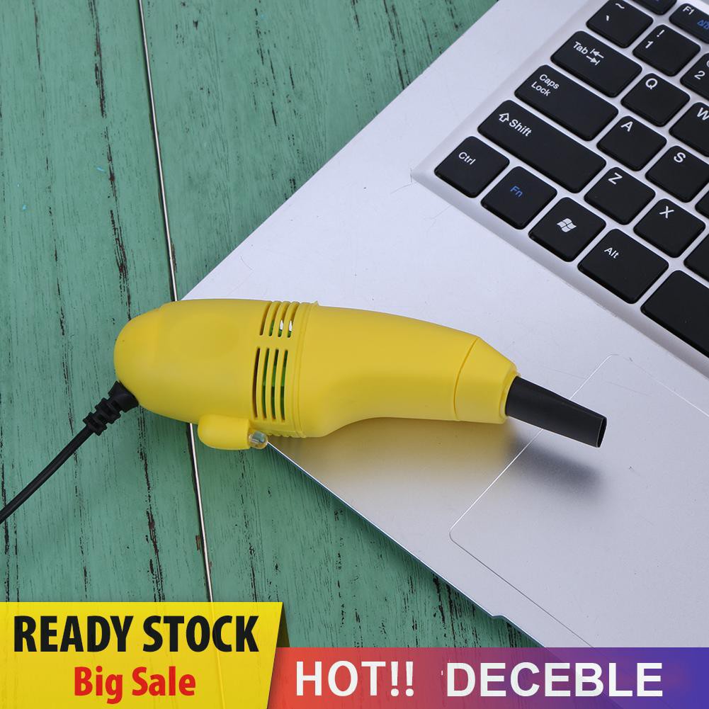 Máy hút bụi USB nhỏ gọn vệ sinh bàn phím màu sắc ngẫu nhiên tiện dụng cho máy tính laptop/để bàn