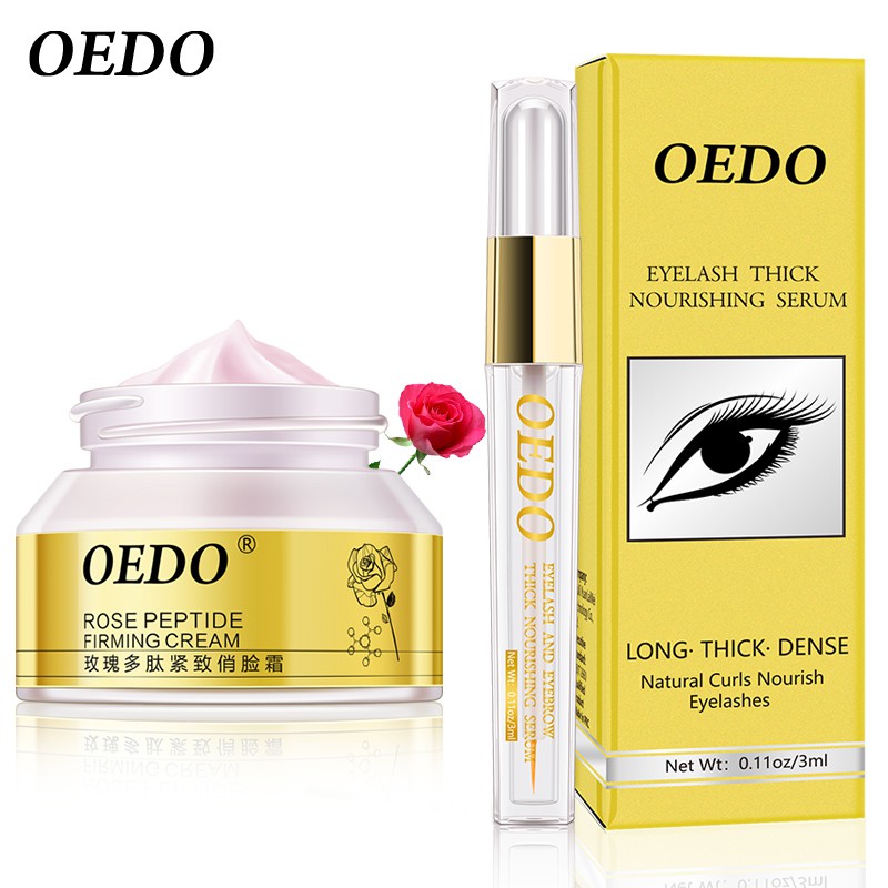 Bộ Kem Dưỡng Săn Chắc Da Mắt Và Serum Làm Dày Mi Oedo