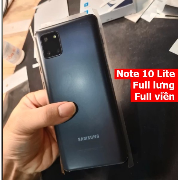 Dán chống xước viền Galaxy Note 10 Lite (Full lưng viền)