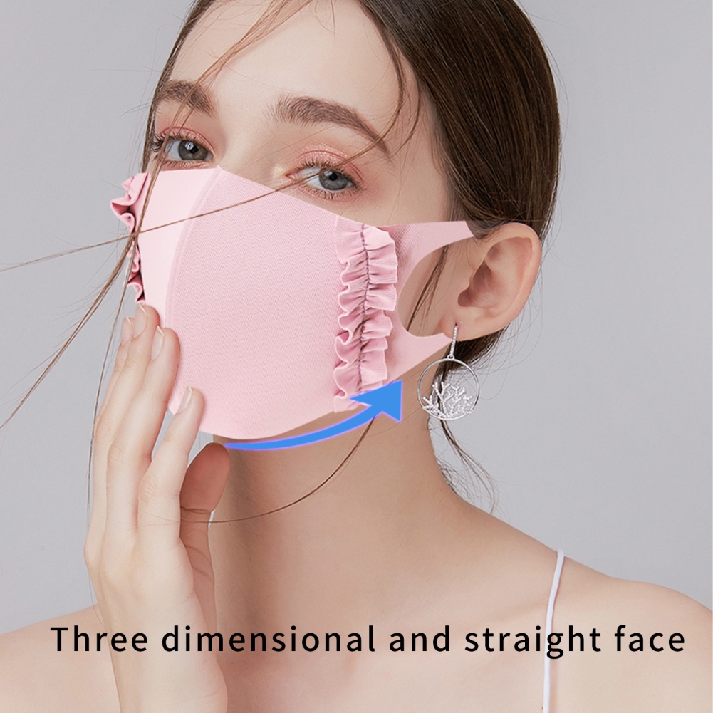 Mặt Nạ Bảo Vệ Mặt Nạ Chống Nắng Cảm Giác Lạnh Bảo Vệ Mắt Bằng Lụa Mát Mặt Nạ Chống Tia Uv Mặt Nạ Ba Chiều Thoáng Khí Bằng Lụa Mát Chống Bụi Có Thể Tái Sử Dụng Và Giặt Được Okase
