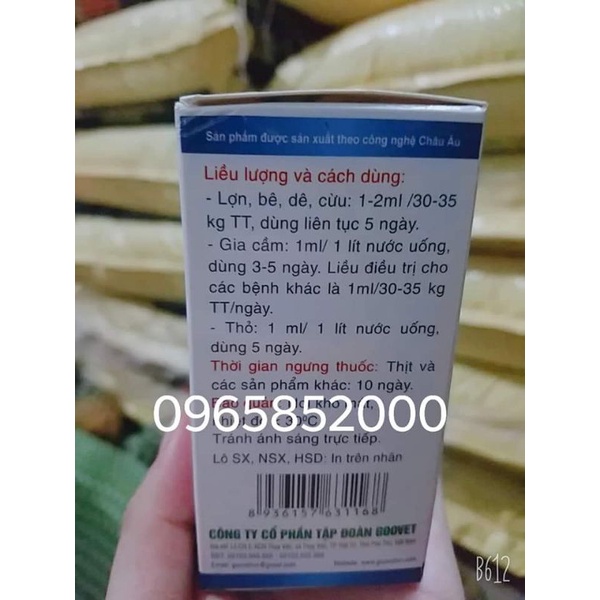 Đặc trị cầu trùng , ký sinh trùng 100ml