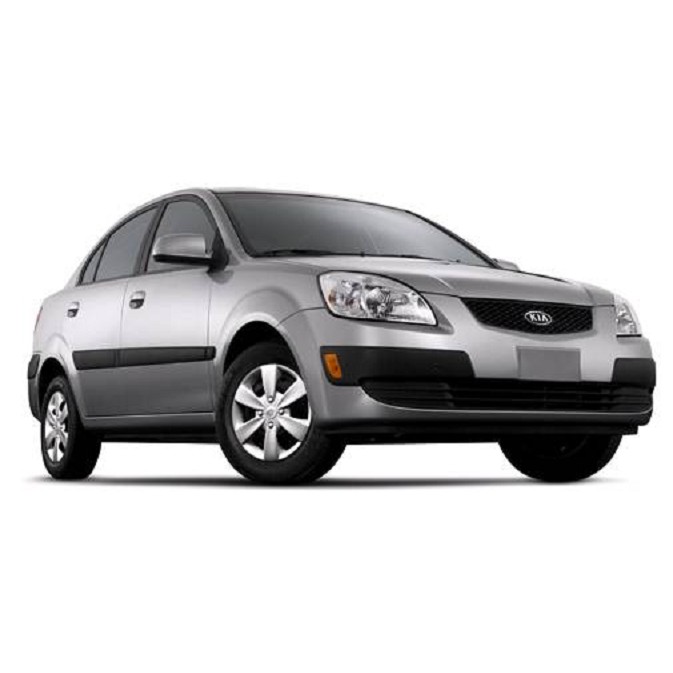 Ốp Mâm La Zăng Giả Vành Phù Hợp Với KIA,Kia Rio - 14inch - Màu Bạc