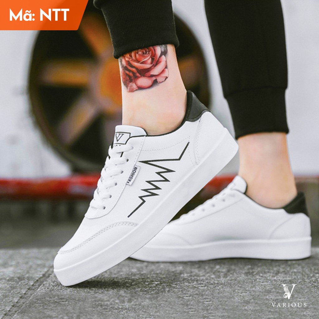Giày Sneaker Nam Phong Cách Hàn Quốc - Giày Nam Phong Cách Trẻ trung Năng Động
