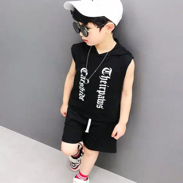 (Combo) bộ thun sát nách bé trai