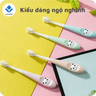 Bàn chải đánh răng siêu mềm an toàn cho bé, Bàn chải trẻ em 10000 sợi lông chăm sóc răng miệng hiệu quả