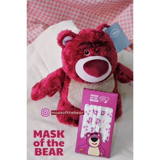 Khẩu trang gấu Lotso Toystory | BigBuy360 - bigbuy360.vn