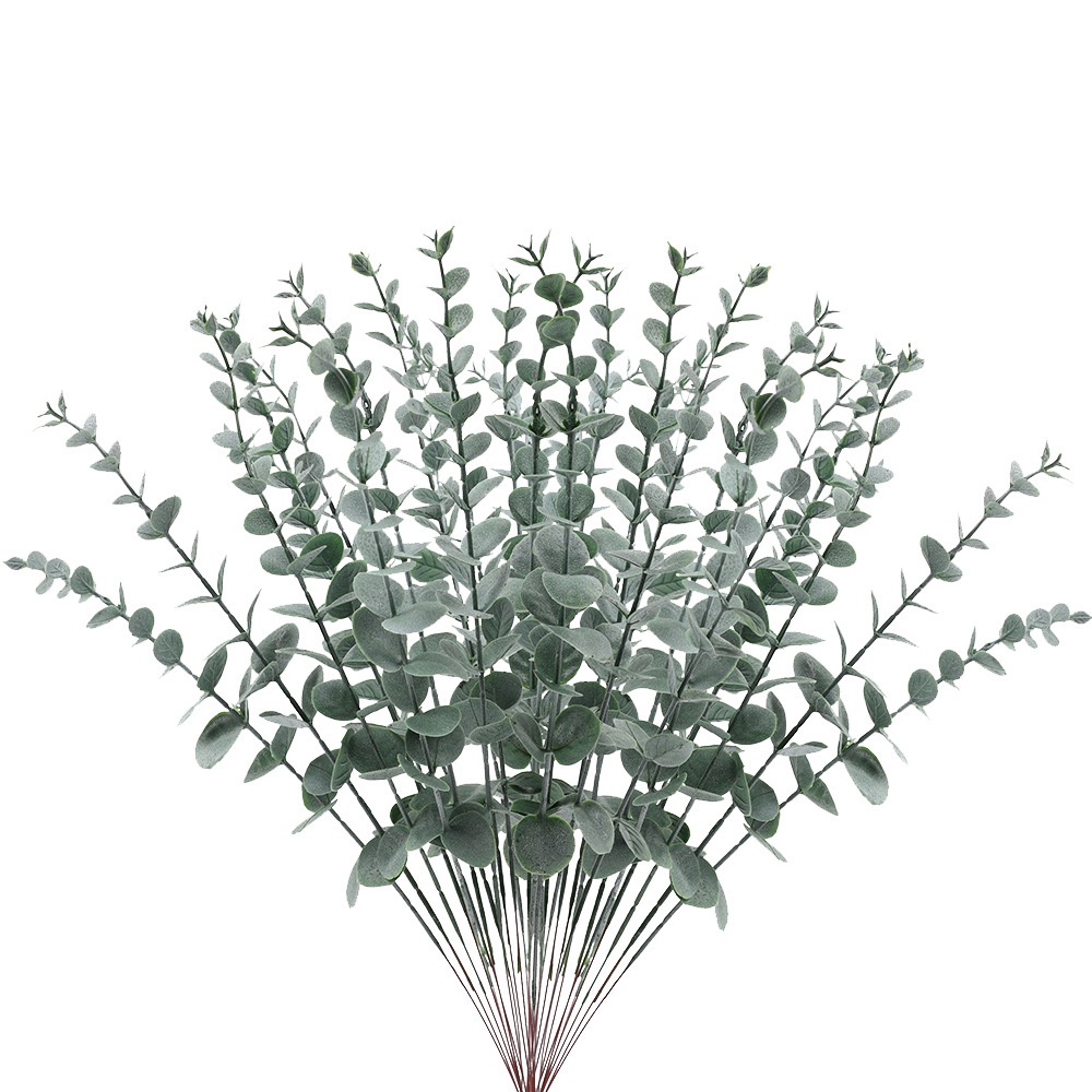 Cành Lá Khuynh Diệp Nhân Tạo 38Cm Dùng Trang Trí Nhà Cửa/ Văn Phòng