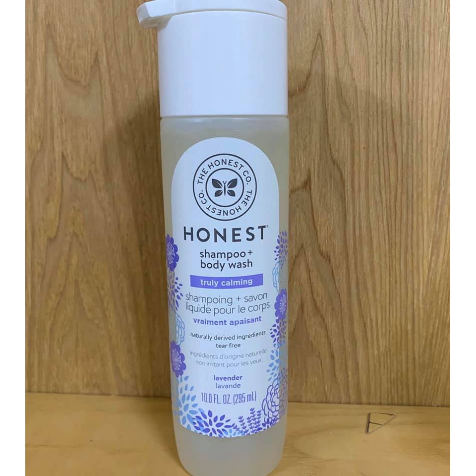 Sữa tắm gội cho bé The Honest Shampoo + Body Wash - Hương hoa lavender