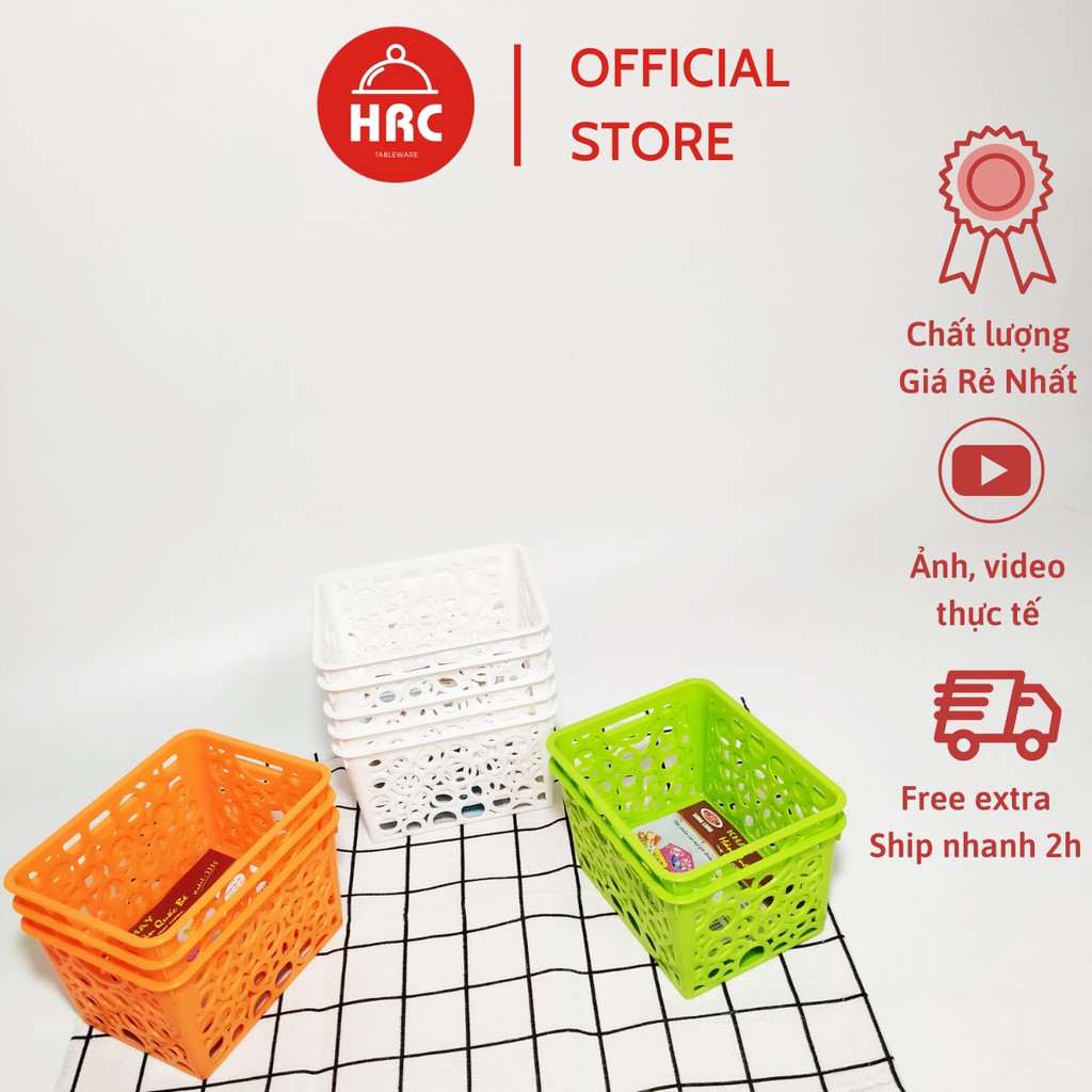 Khay nhựa Hàn Quốc size bé (SALE SẬP SÀN) Khay đựng đồ Song Long đa năng 2335