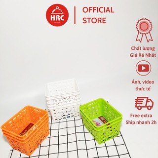 Khay nhựa Hàn Quốc size bé Khay đựng đồ Song Long đa năng 2335