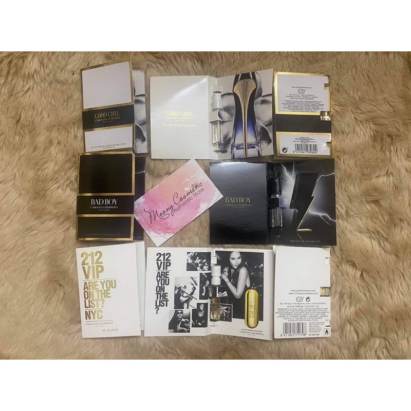 Vial nước hoa mini Carolina Herrera các loại