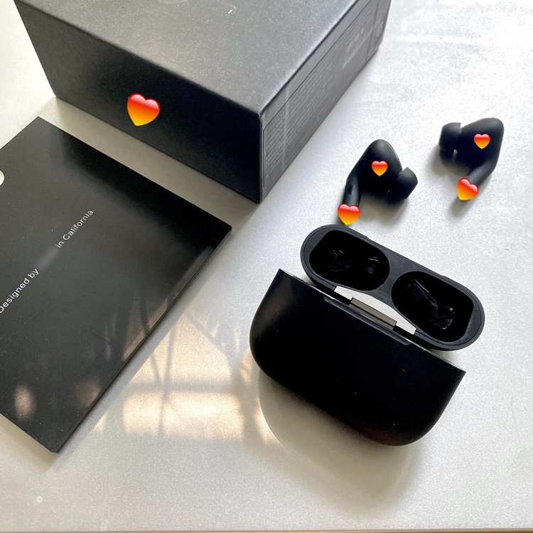 Tai nghe bluetooth AP Pro đen - Âm bass hay - Đổi tên định vị - Xuyên âm chống ồn - Âm thanh vòm - Check imei
