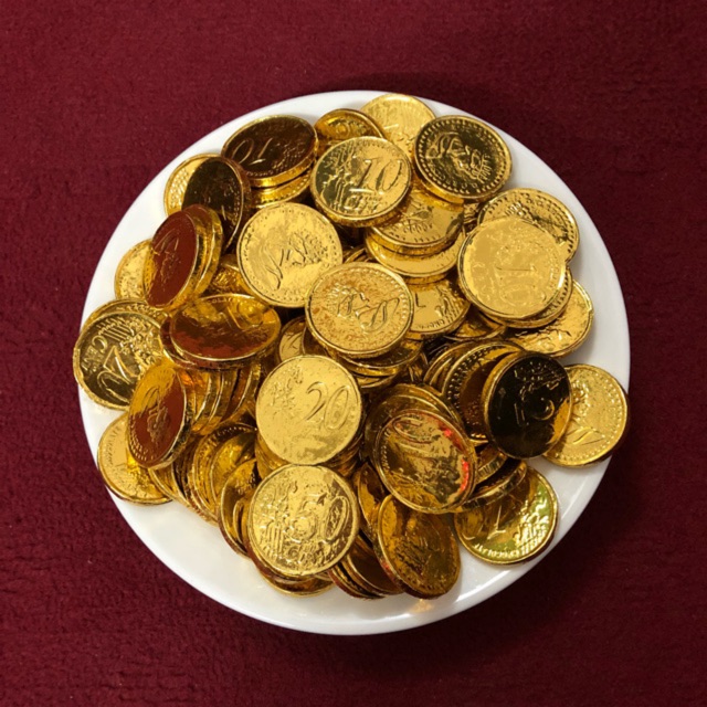 Kẹo socola đồng tiền tròn, vuông (Túi 1kg)