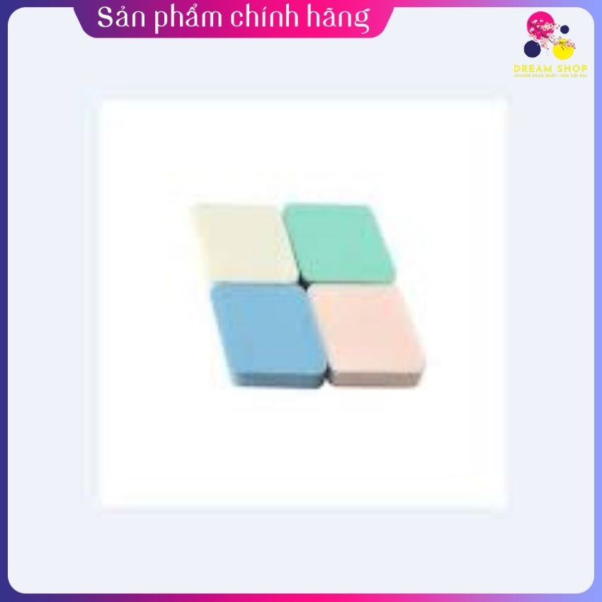 Bông mút đánh kem nền Hàn Quốc, bịch 4 miếng -Dreamshop.vn