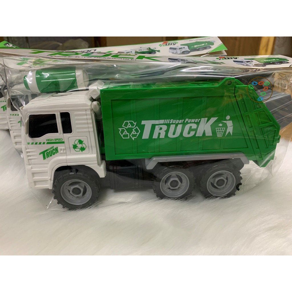 Xe đồ rác chơi + ốc vít