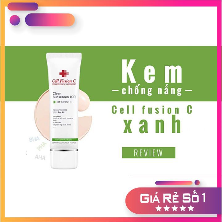 ❤️Kem chống nắng Cell Fusion C Laser / Clear / Toning Suncreen Đỏ / Hồng❤️ | BigBuy360 - bigbuy360.vn
